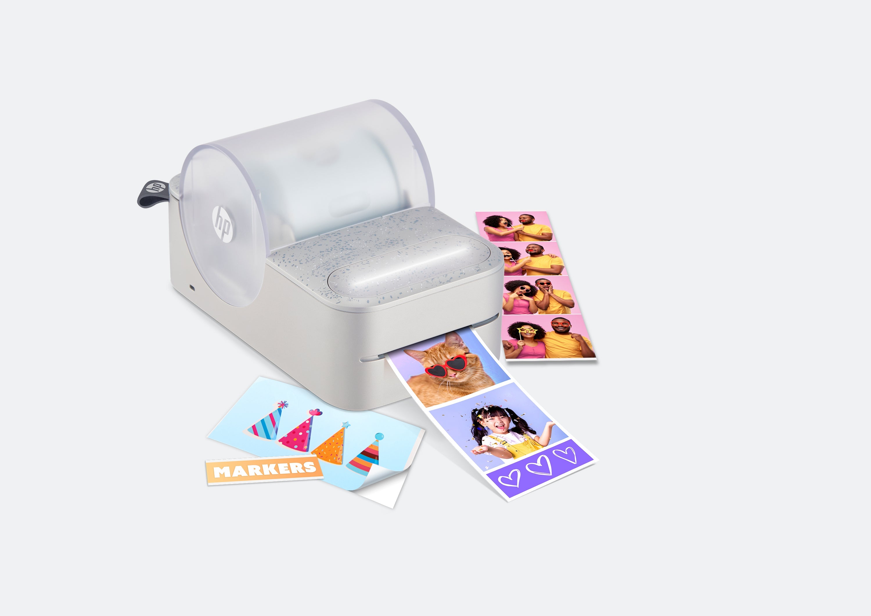 HP Sprocket Panorama Instant Portable Color Label & Photo Printer